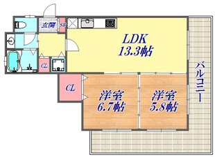 神戸中山手ハウスの物件間取画像